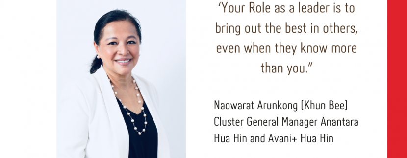 IWTA speaks with Naowarat Arunkong (Khun Bee) Cluster General Manager Anantara Hua Hin and Avani+ Hua Hin