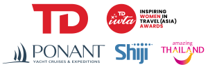 Travel Daily (TD) announces Ponant, Shiji, and TAT as major sponsors of Inspiring Women in Travel Asia (IWTA) Awards 2023