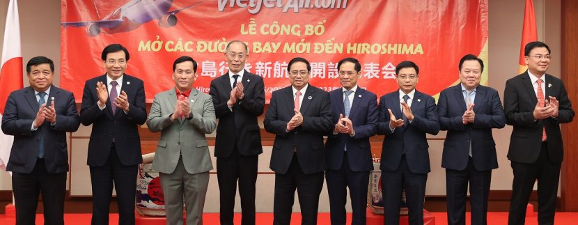 Vietjet celebrates Hiroshima G7 Summit with first-ever direct service  between Vietnam and Hiroshima