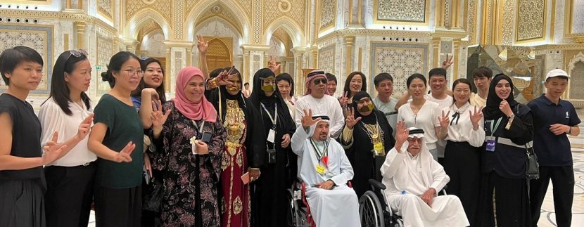 Emirati visitors shared the journey of the UAE’s past and future at Qasr Al Watan