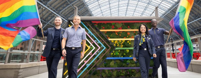Eurostar welcomes nearly 50,000 travellers to London as they celebrate London Pride with The National Railway Museum to preserve LGBTQ+ history in rail