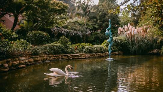 Hotel Bel-Air’s enchanting Sculpture Garden revealed