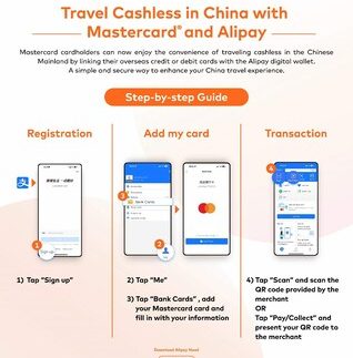 Pay Like a Local: Alipay and Mastercard Offer International Travelers Another Convenient Way to Make Cashless Payments in China