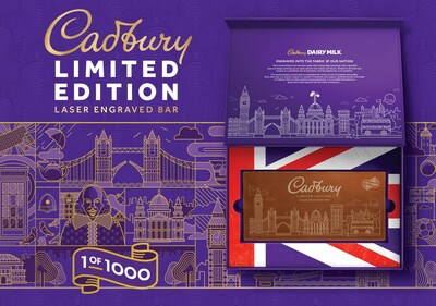 One picture to show the Key Visual with the laser etching box (PRNewsfoto/Mondelez World Travel Retail)