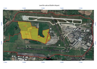 260 acres available for sale at Dublin Airport