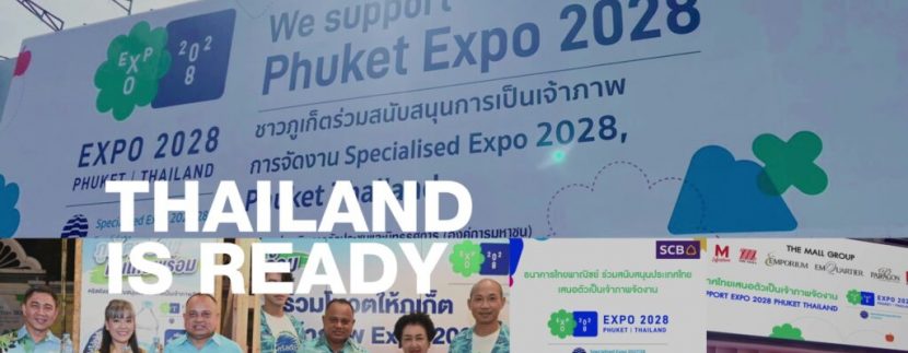 Strong presence of united support for “Expo 2028 Phuket Thailand” prior announcement of host country
