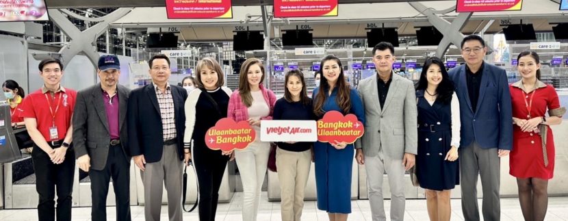 Thai Vietjet operates charter flights to Mongolia