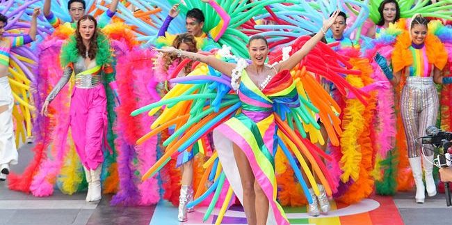 Thailand celebrates sensational rainbow phenomenon with “Pride for All” campaign at Central World