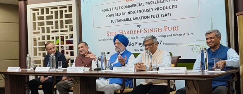 AirAsia India, Praj and IOCL join hands to fly first commercial flight in India powered by a blend of ‘indigenous’ Sustainable Aviation Fuel