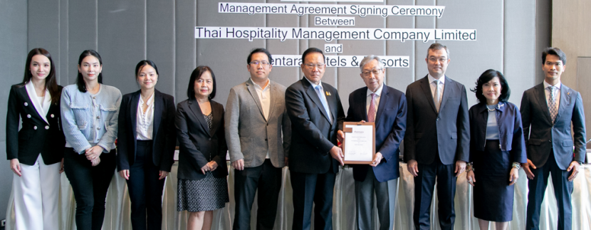 Centara and Thai Hospitality Management Company Limited sign HMA for 2nd Bangkok Hotel together