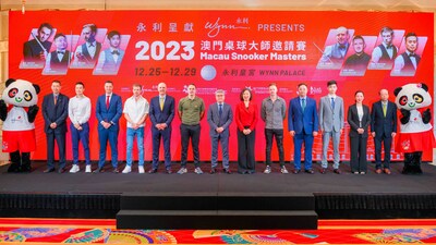 The highly-anticipated "Wynn Presents - 2023 Macau Snooker Masters" event was announced at a press conference held in the Wynn Palace